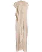 The Row Priston Silk Maxi Dress - Lyst