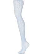 Topshop Ditsy Floral Lace Tights - Lyst