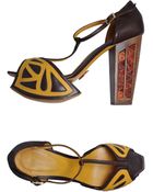 Joanne Stoker Platform Sandals - Lyst