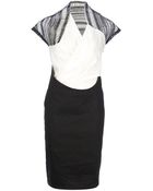 Malloni Bicolour Dress - Lyst
