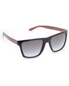 Gucci Oversized Squared Sunglasses - Lyst