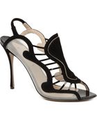 Nicholas Kirkwood Tammy Suede Sandals - Lyst