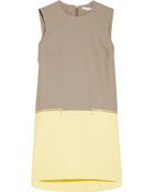 Victoria, Victoria Beckham Faille Shift Dress - Lyst