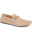 Giorgio Armani Perforated Suede Driving Shoes - Lyst