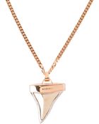 Givenchy Shark Tooth Silver Mix Pendant Necklace - Lyst