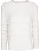 Mango Knit Jumper - Lyst