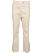 Moschino Cropped Trouser - Lyst