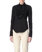 Ralph Lauren Ember Ruffled Shirt - Lyst