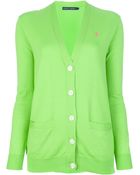 Ralph Lauren Blue Label Button Fastening Cardigan - Lyst