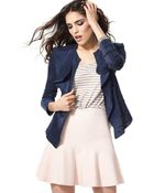 BCBGMAXAZRIA Eliot Perforated Faux-Suede - Lyst