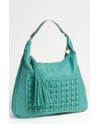 Big Buddha Finley Faux Leather Hobo - Lyst