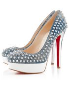 Christian Louboutin Bianca Spikes - Lyst