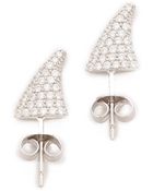 Tom Binns Bejeweled Rose Thorn Studs - Lyst
