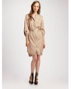3.1 Phillip Lim Belted Shirt Dress - Lyst