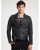 3.1 Phillip Lim Lambskin Moto Jacket - Lyst