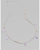 Alexis Bittar Swarovski Crystal Pink Amethyst Necklace - Lyst
