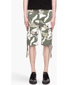 Diesel Camouflage Print Ensorbsho Shorts - Lyst