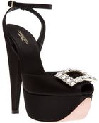 Giambattista Valli Embellished Platform Pump - Lyst