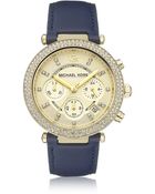 Michael Kors Parker Chronograph Watch - Lyst