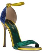 Sergio Rossi Strappy Sandal - Lyst