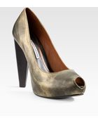 Vera Wang Lavender Falicita Hidden Platform Pumps - Lyst