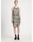 3.1 Phillip Lim Spotted Ponyprint Silk Dress - Lyst