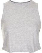 Topshop Basic Crop Tank Top - Lyst