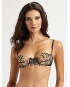 La Perla Lace Demi Bra - Lyst