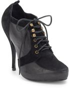 Plomo Gabriela Suede Laceup Ankle Boots - Lyst