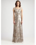 David Meister Sequined Gown - Lyst