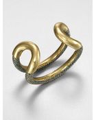 Giles & Brother Crystal Encrusted Cortina Cuff Bracelet - Lyst
