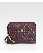 Marc Jacobs Lacquered Quilting Xl Single Bag - Lyst