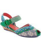 ModCloth Pool Kids Club Wedge - Lyst