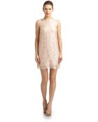Philosophy di Alberta Ferretti Brocade Lace Sheath Dress - Lyst