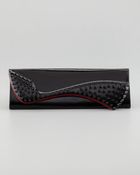Christian Louboutin Pigalle Patent Spike Clutch Bag - Lyst