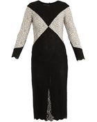 L'Wren Scott Diamond Lace Dress - Lyst