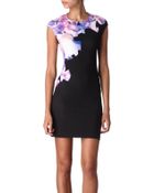 McQ by Alexander McQueen Irisprint Dress - Lyst