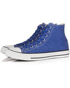 Converse Vintage Wash Hi Top Trainers - Lyst