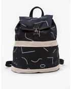 Dusen Dusen Satchel Backpack in Squiggles - Lyst