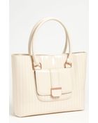 Ted Baker Enamel Quilted Shopper - Lyst