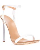 Casadei Ankle Strap Sandal - Lyst