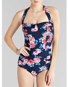 Seafolly Rococo Rose Vintage Maillot Swimsuit - Lyst