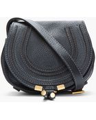 Chloé Small Black Marcie Shoulder Bag - Lyst