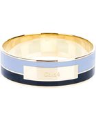 Chloé Branded Bangle - Lyst