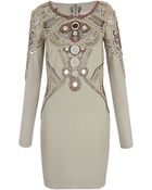 Matthew Williamson Mirror Embellished Dress - Lyst