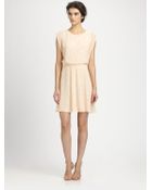 Alice + Olivia Lisette Sequin Silk Dress - Lyst