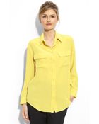Equipment Signature Silk Shirt - Lyst