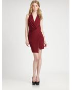 Haute Hippie Asymmetrical Draped Dress - Lyst