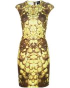 McQ by Alexander McQueen Rose Print Dress - Lyst
