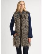 Rachel Zoe Marianne Faux Fur Vest - Lyst